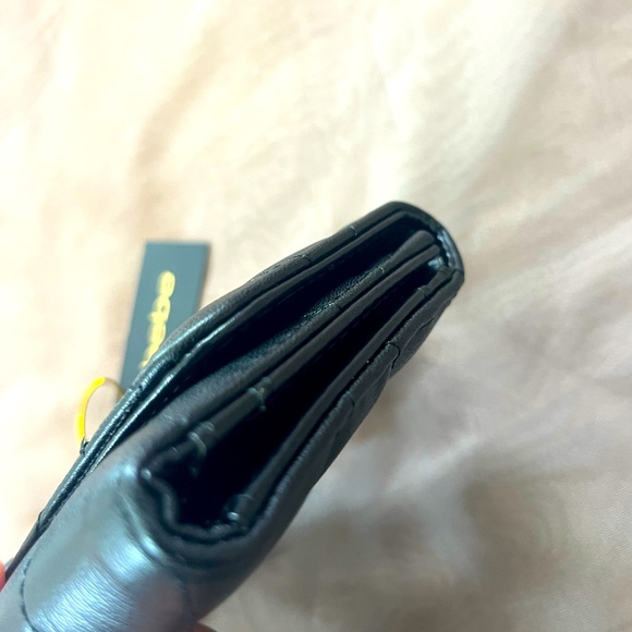 Bebe Black Quilted Wristlet - Picture 6 of 9